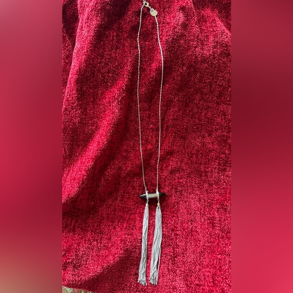 WHBM Necklace with tassels - Picture 1 of 11